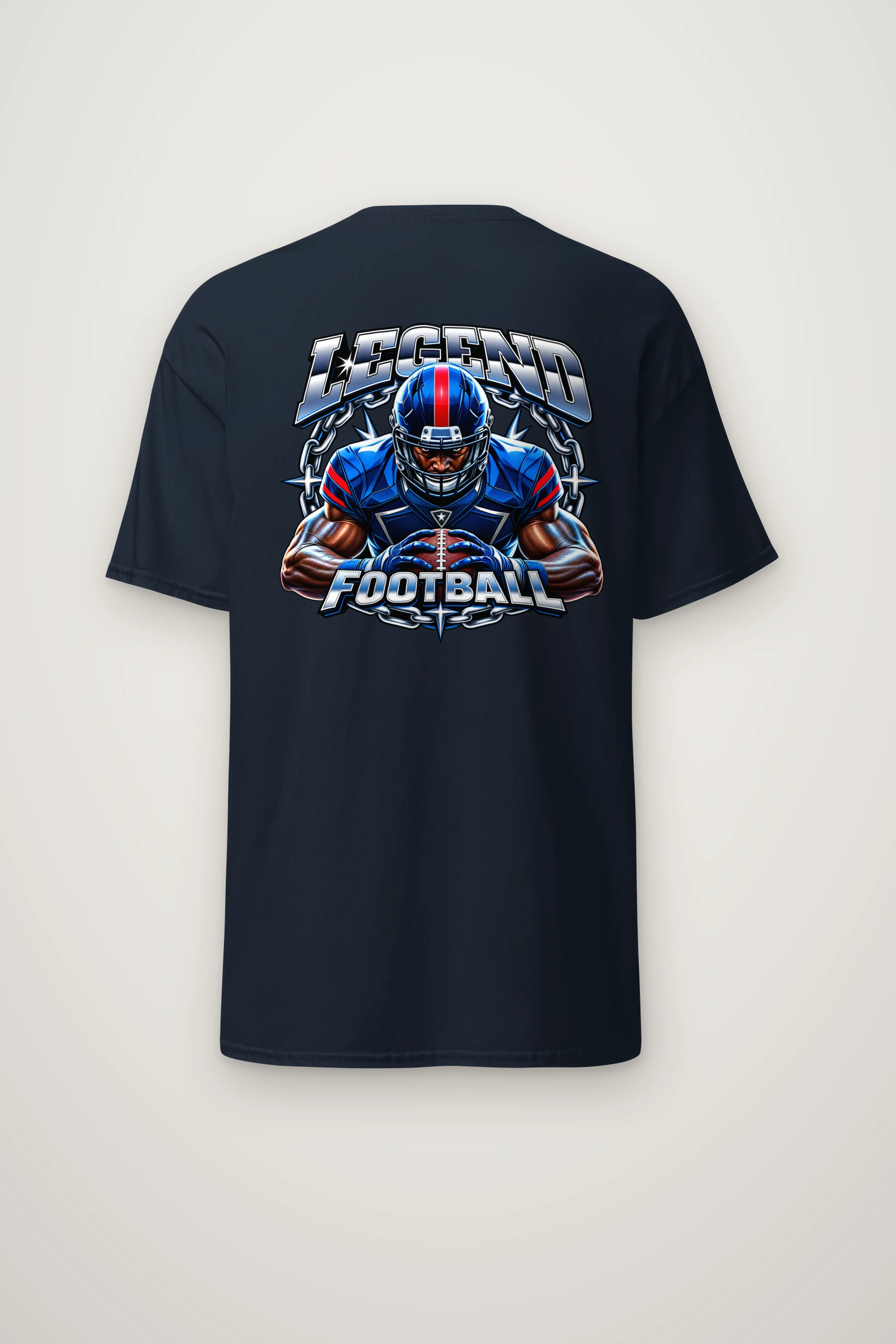 "Gridiron Titan" Heavyweight Unisex Crewneck T-shirt