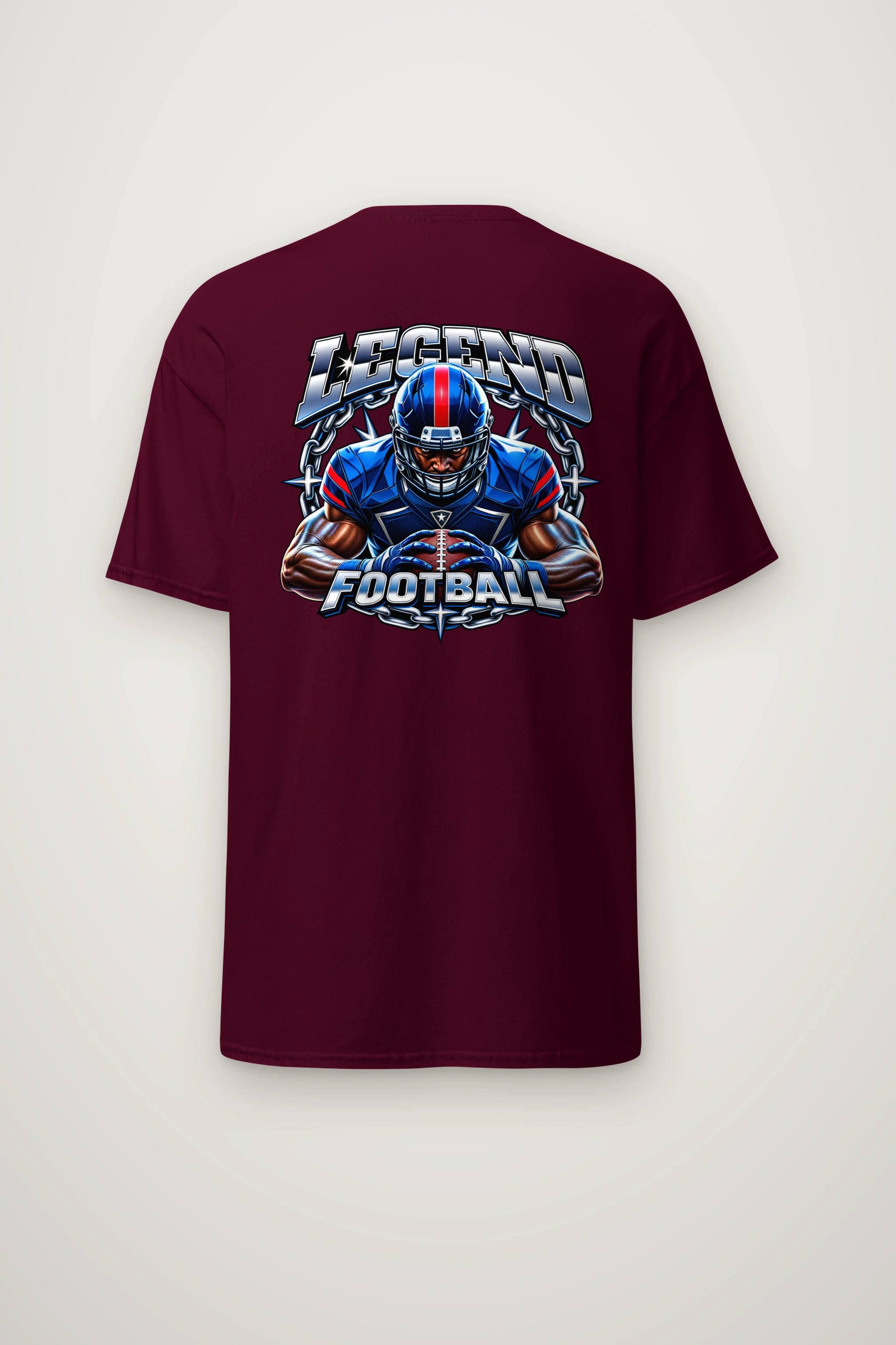 "Gridiron Titan" Heavyweight Unisex Crewneck T-shirt