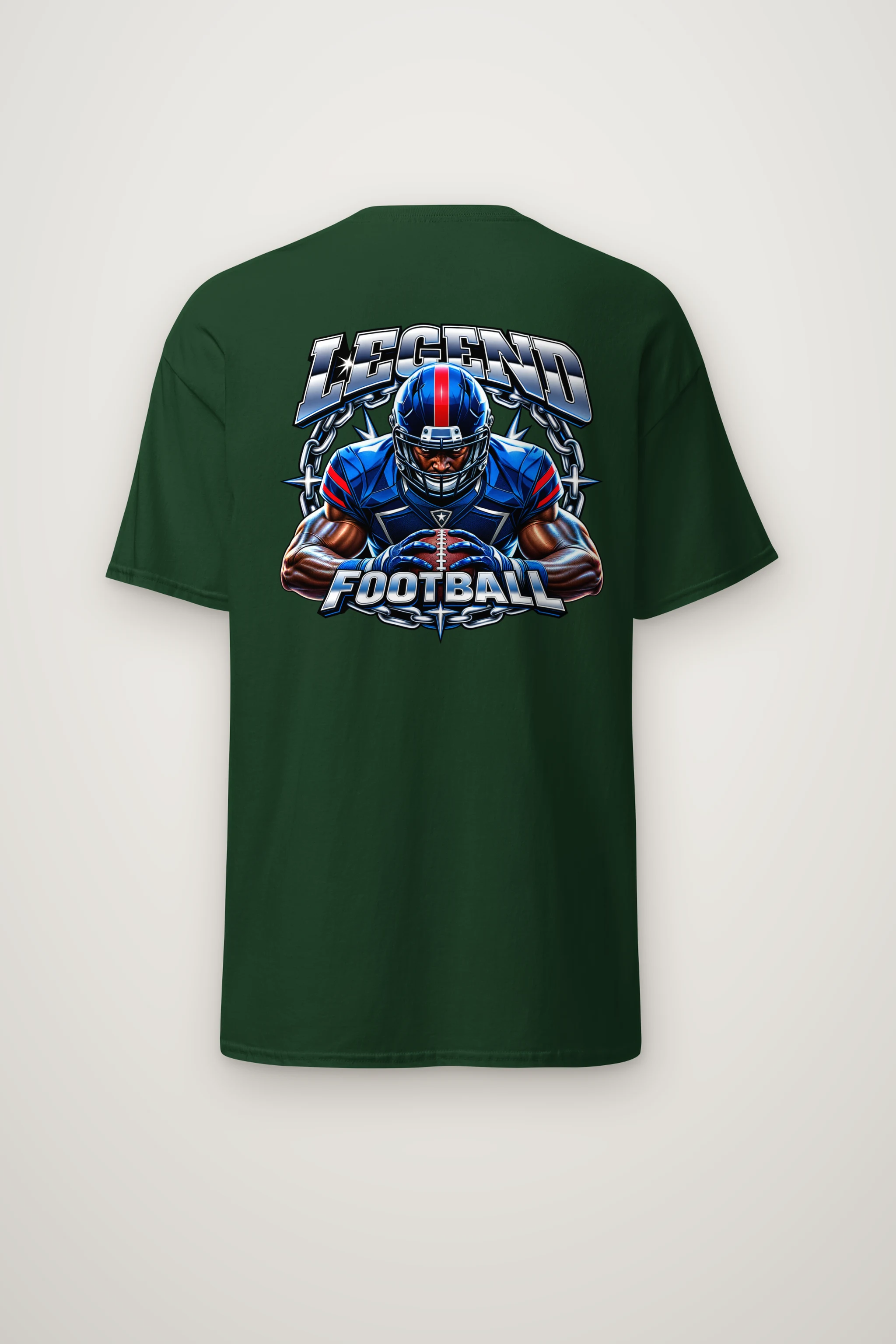 "Gridiron Titan" Heavyweight Unisex Crewneck T-shirt