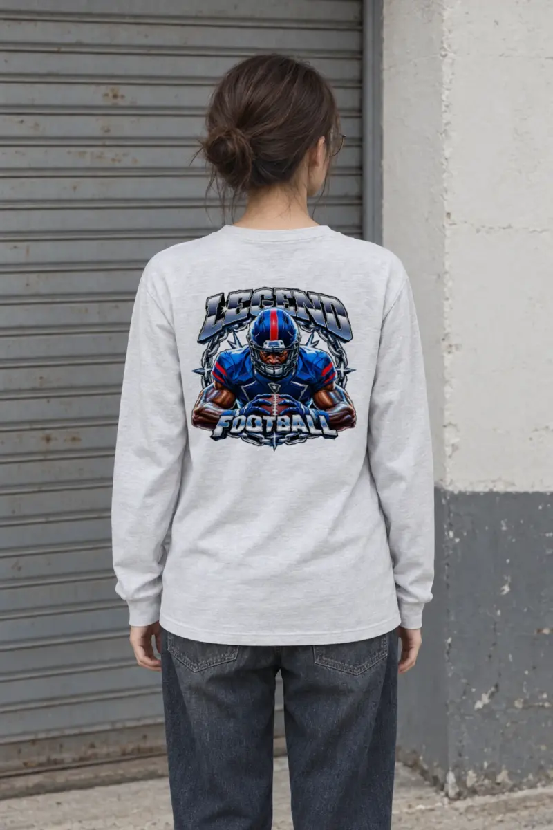 "Gridiron Titan" Unisex Longsleeve T-shirt | Gildan 2400