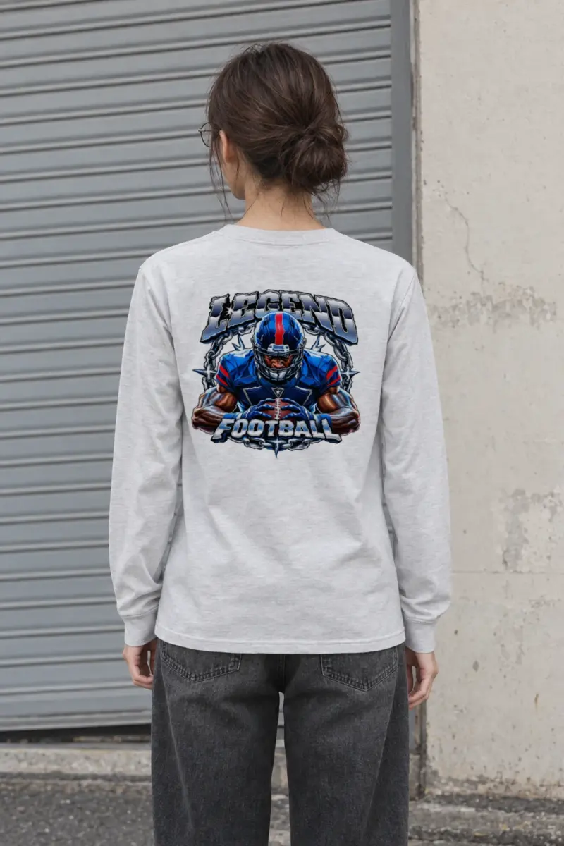 "Gridiron Titan" Unisex Longsleeve T-shirt