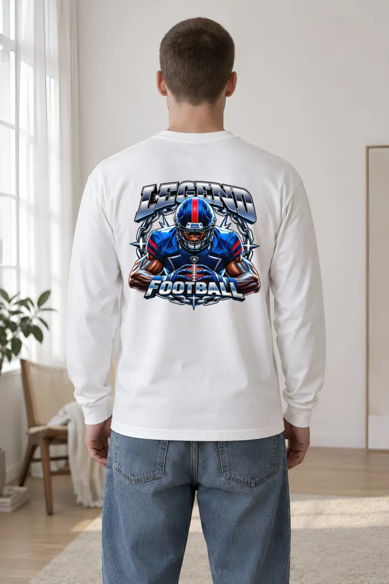 "Gridiron Titan" Unisex Longsleeve T-shirt