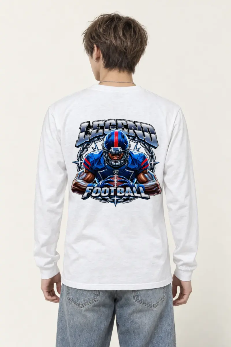 "Gridiron Titan" Unisex Longsleeve T-shirt