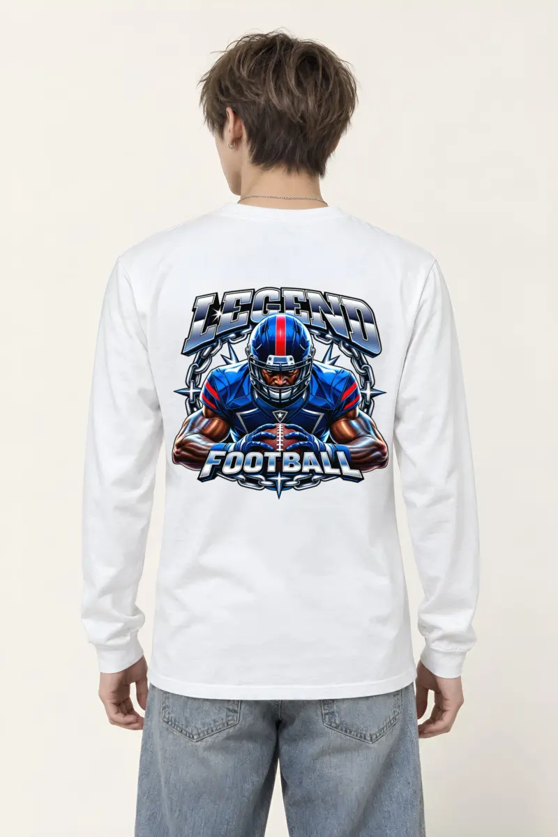 "Gridiron Titan" Unisex Longsleeve T-shirt