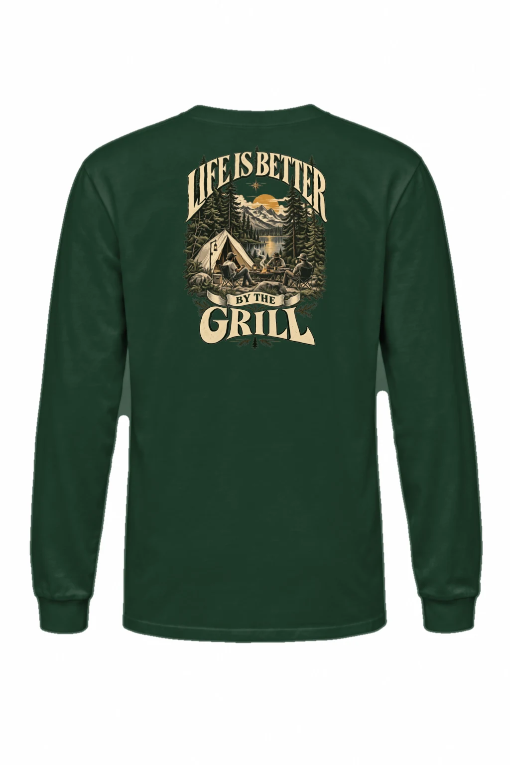 "Grillside Lake Life" Unisex Longsleeve T-shirt | Gildan 2400