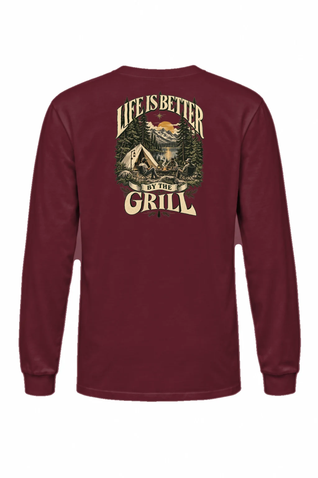 "Grillside Lake Life" Unisex Longsleeve T-shirt | Gildan 2400