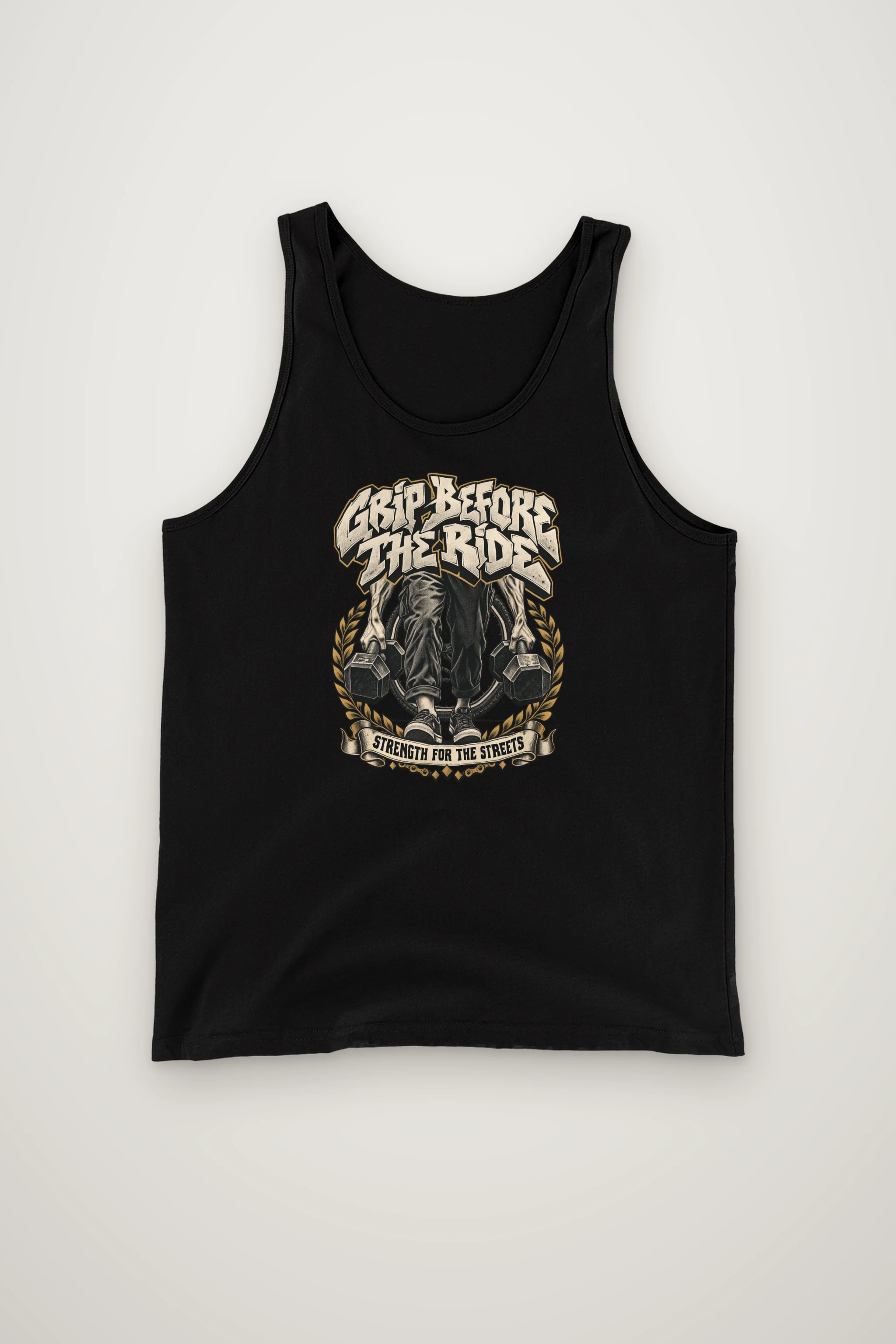 "Grip Before the Ride" Unisex Jersey Tank