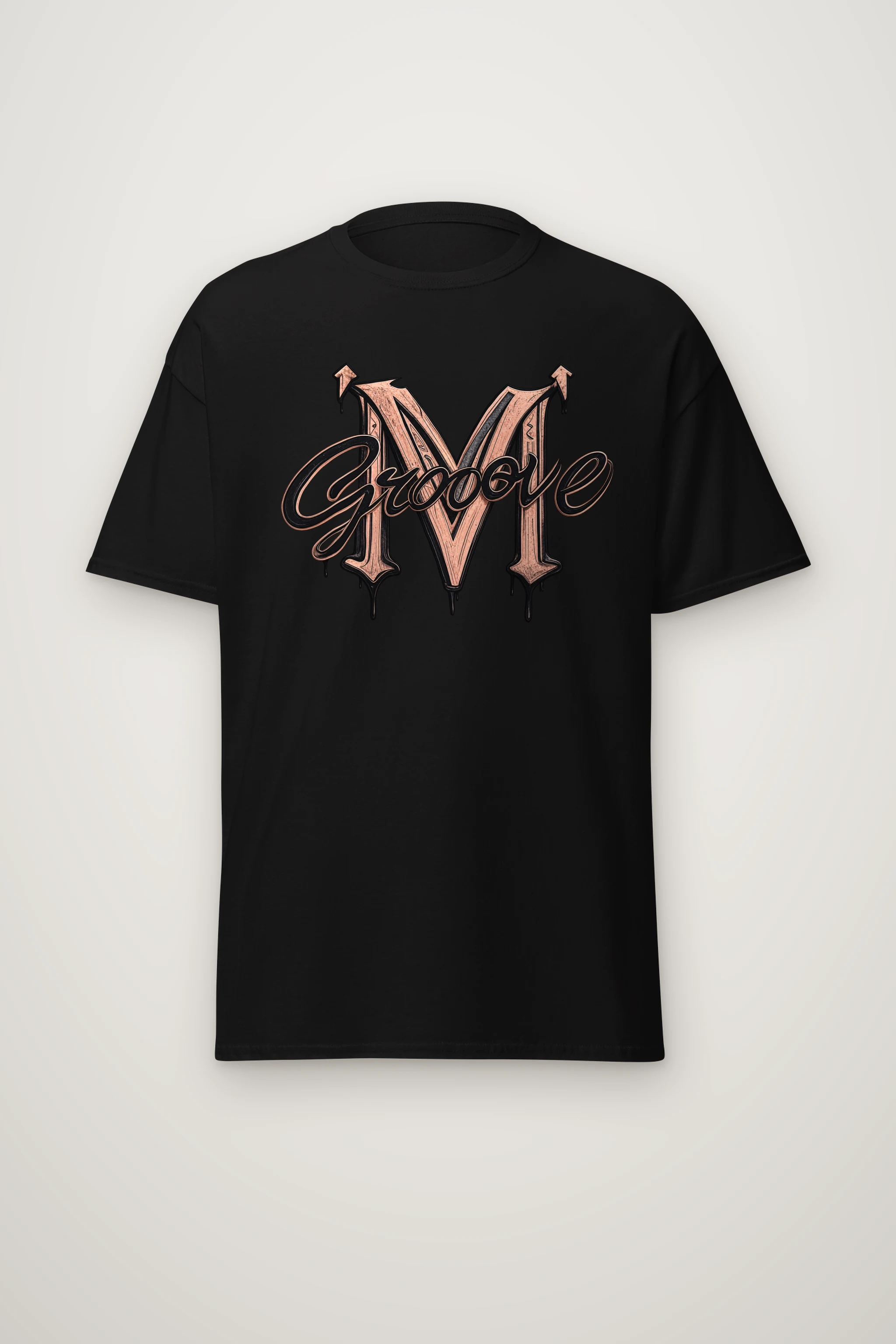 "Groove Gothic M" Heavyweight Unisex Crewneck T-shirt