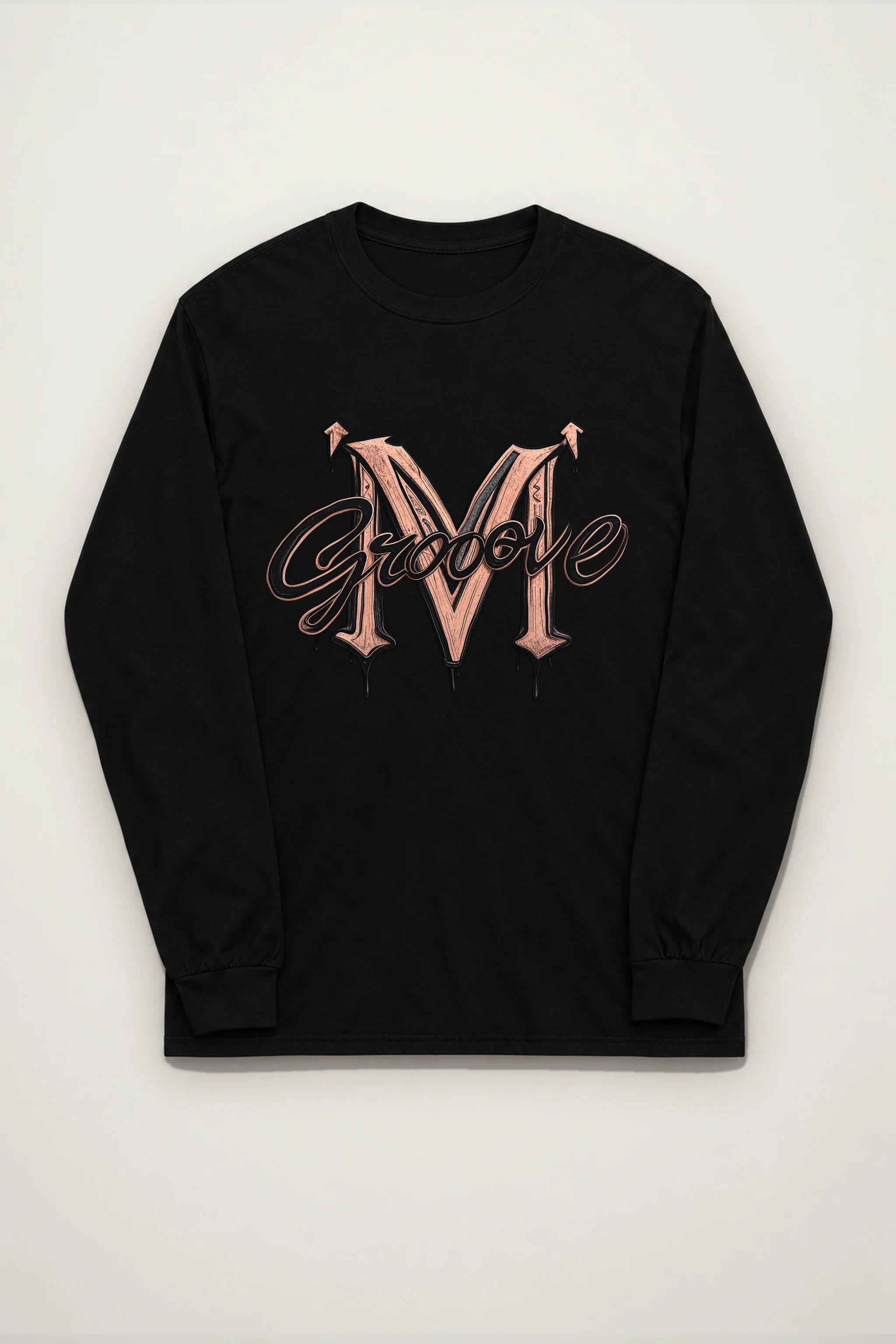 "Groove Gothic M" Unisex Longsleeve T-shirt