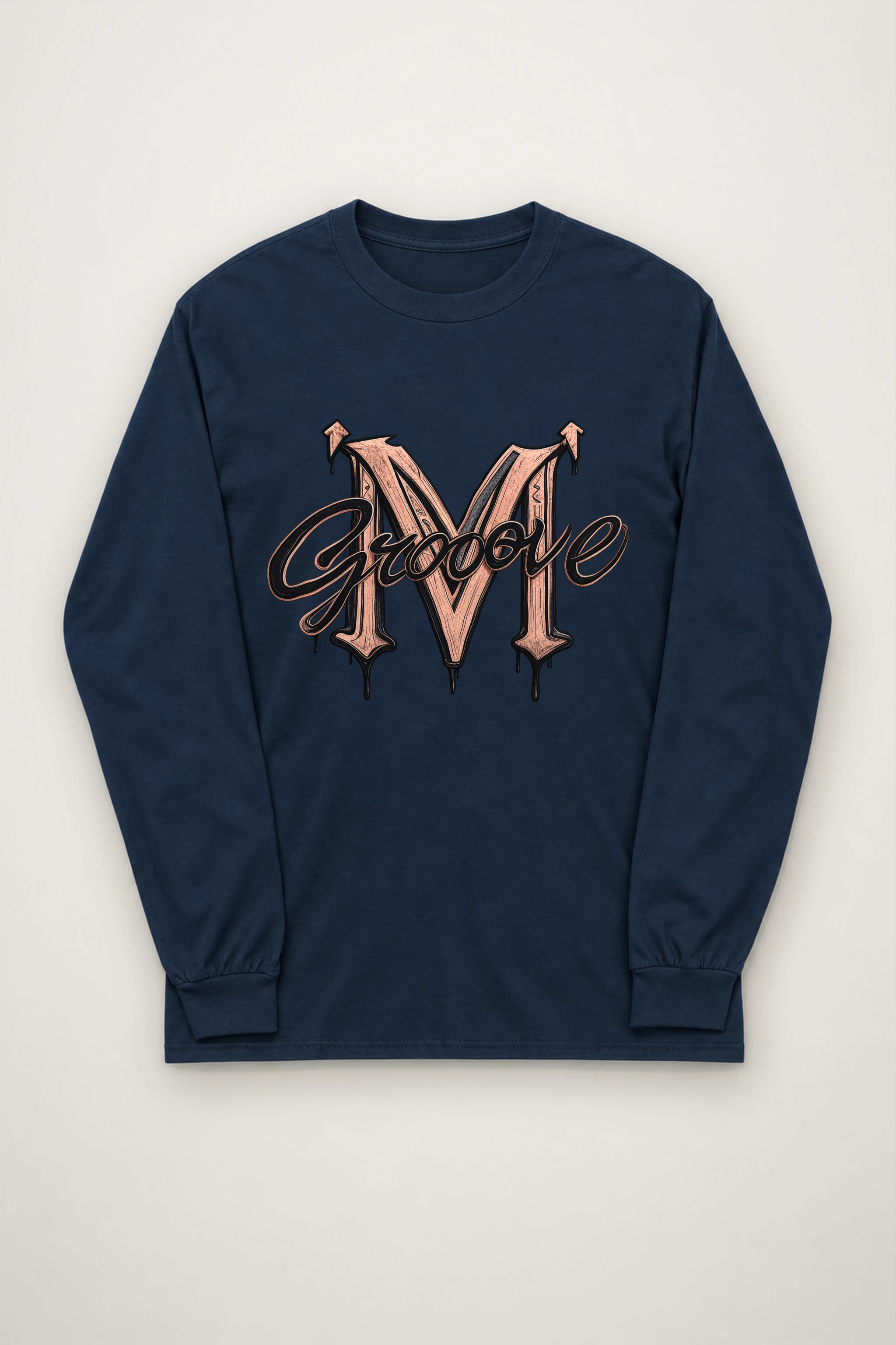 "Groove Gothic M" Unisex Longsleeve T-shirt