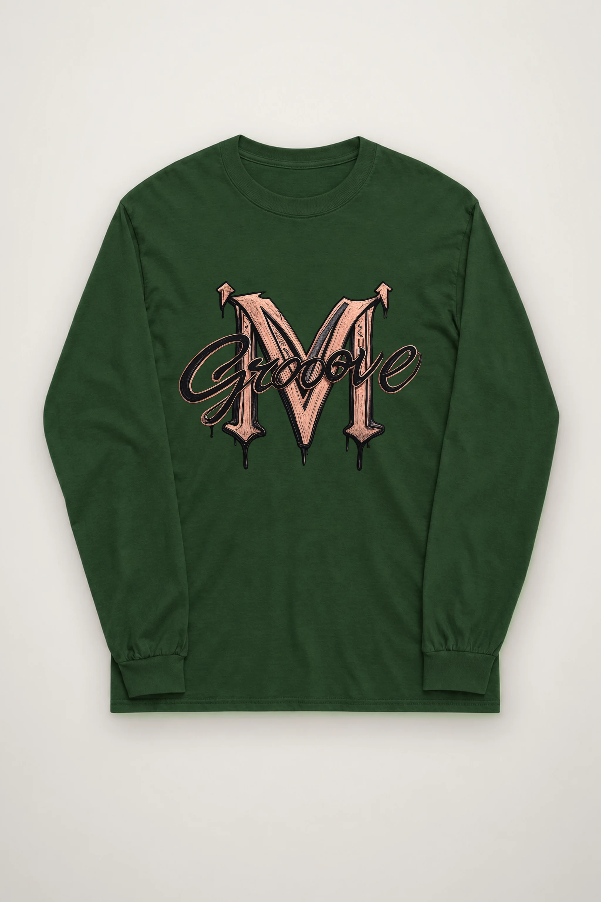 "Groove Gothic M" Unisex Longsleeve T-shirt