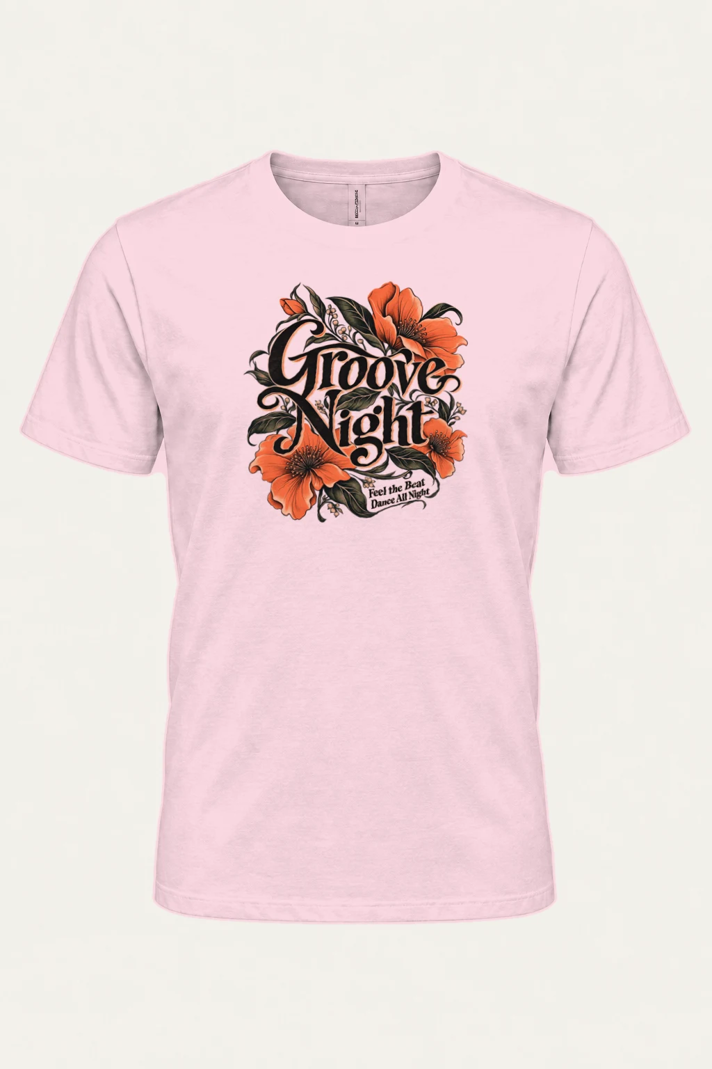 "Groove Night" Heavyweight Unisex Crewneck T-shirt | Gildan 5000