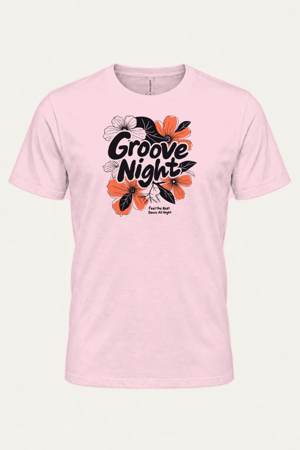 "Groove Night" Heavyweight Unisex Crewneck T-shirt | Gildan 5000