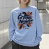 "Groove Night" Unisex Longsleeve T-shirt | Gildan 2400