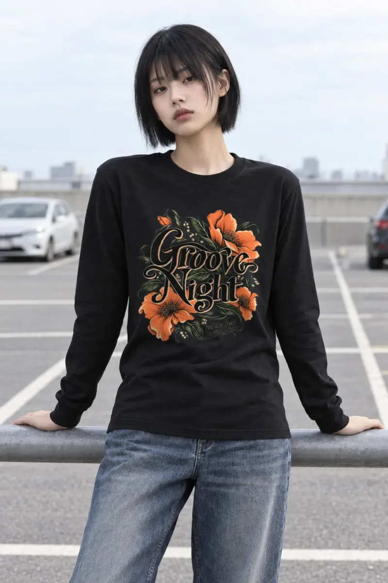 "Groove Night" Unisex Longsleeve T-shirt