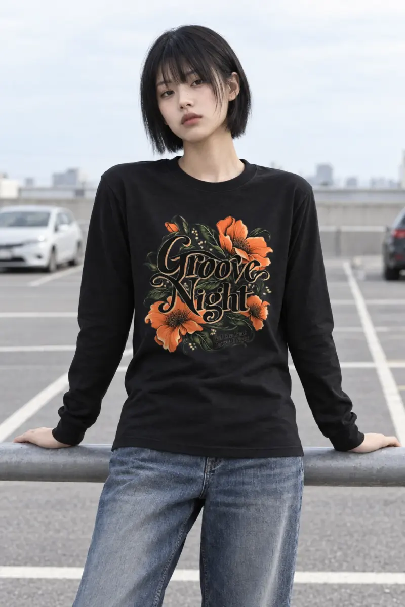 "Groove Night" Unisex Longsleeve T-shirt