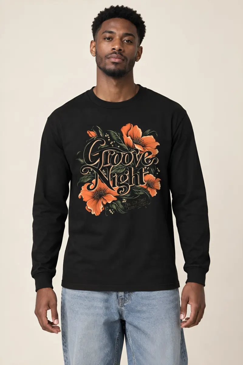 "Groove Night" Unisex Longsleeve T-shirt