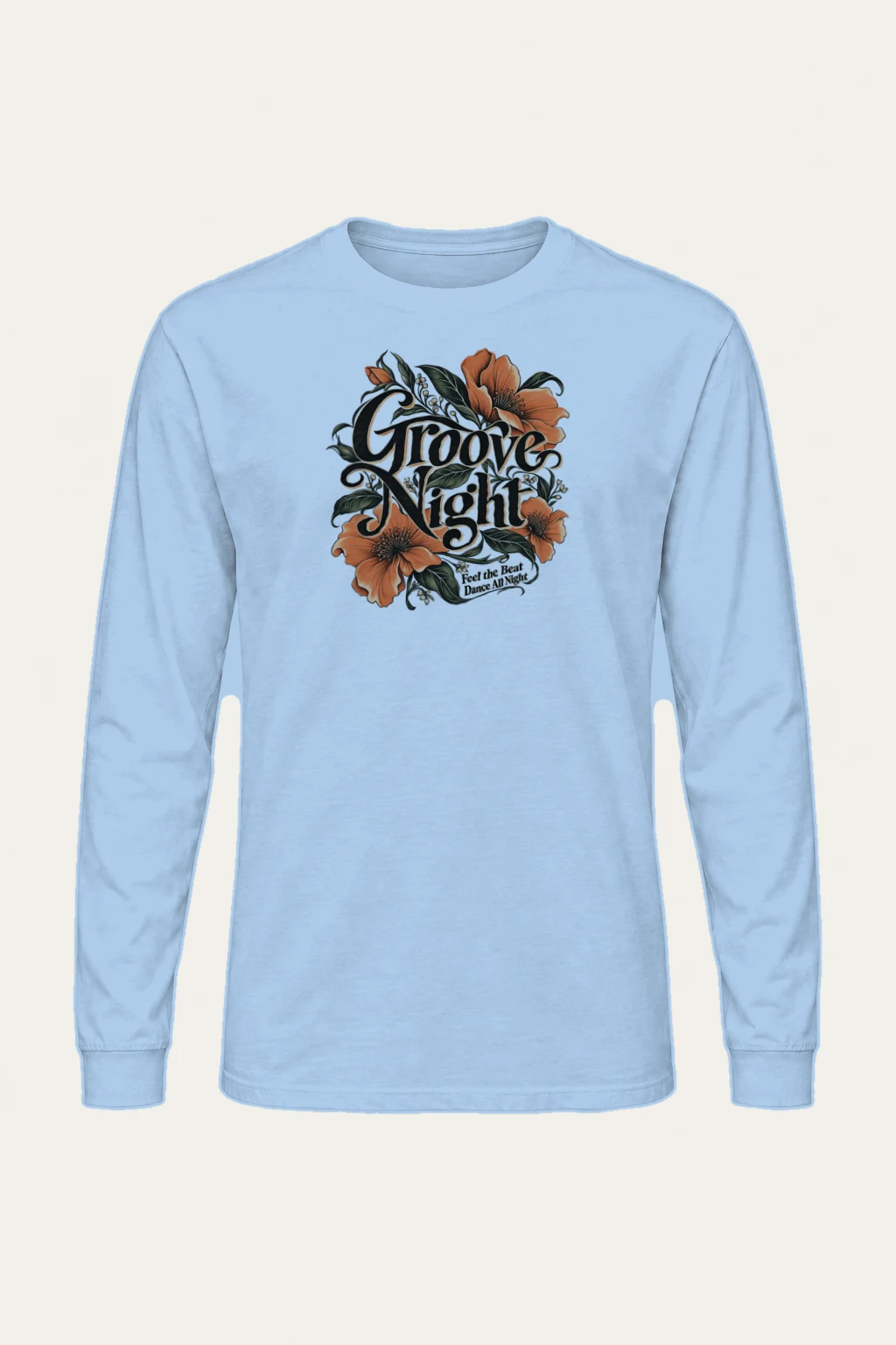 "Groove Night" Unisex Longsleeve T-shirt | Gildan 2400
