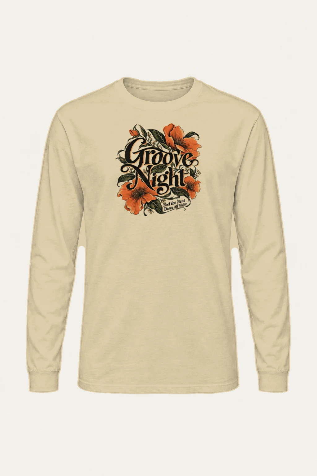"Groove Night" Unisex Longsleeve T-shirt | Gildan 2400