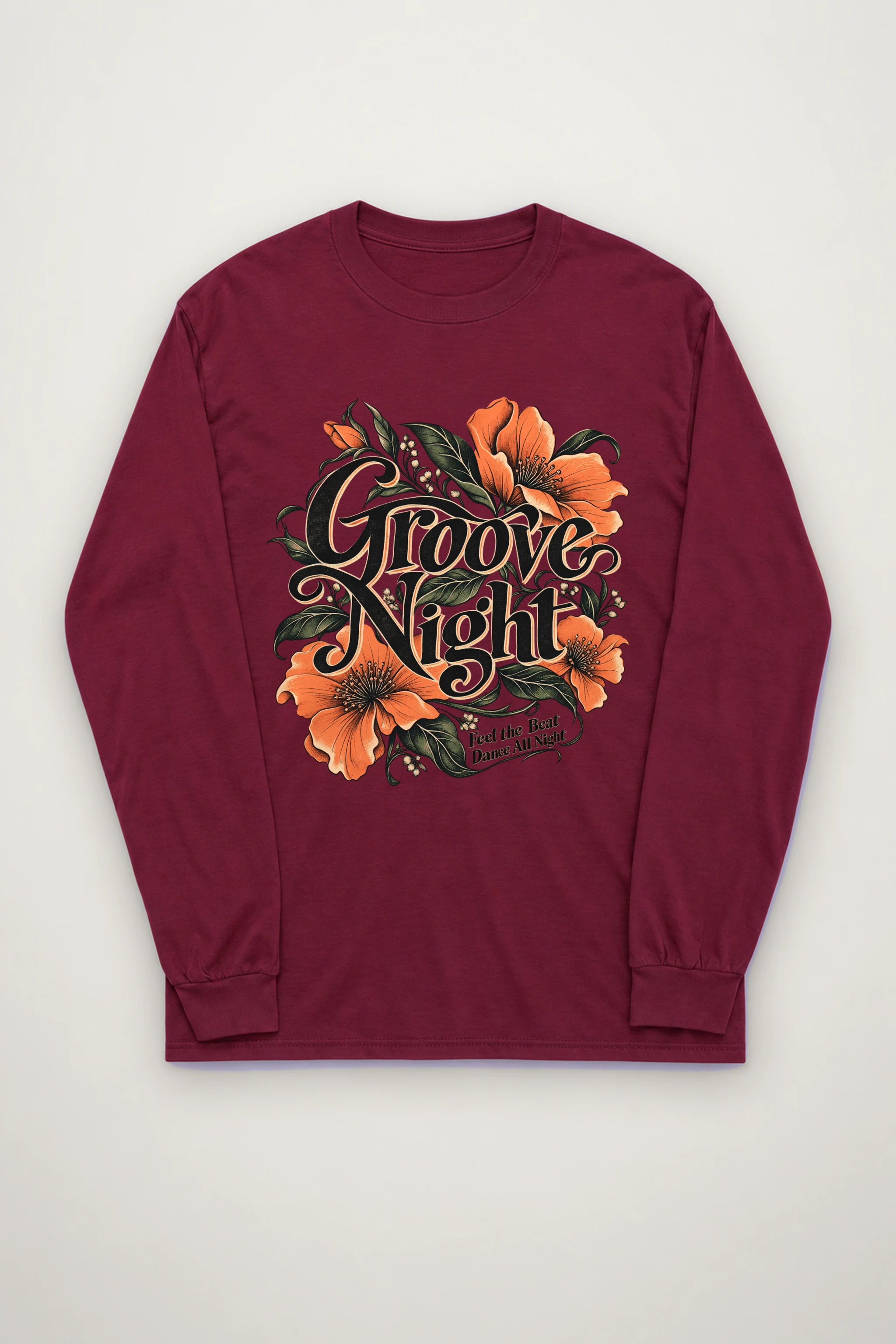 "Groove Night" Unisex Longsleeve T-shirt