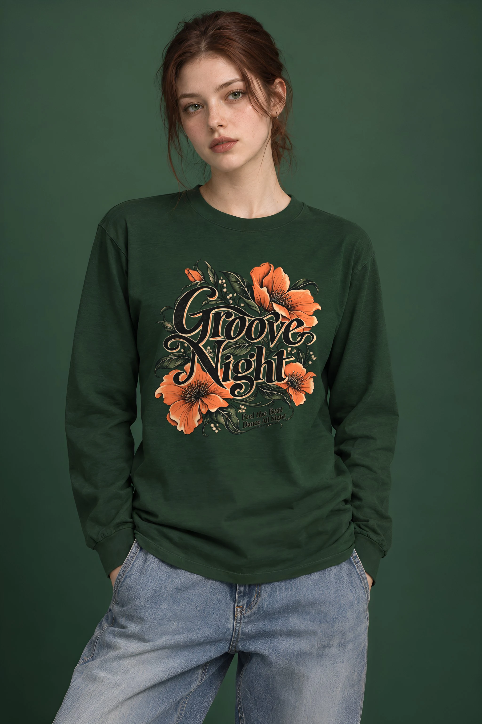 "Groove Night" Unisex Longsleeve T-shirt