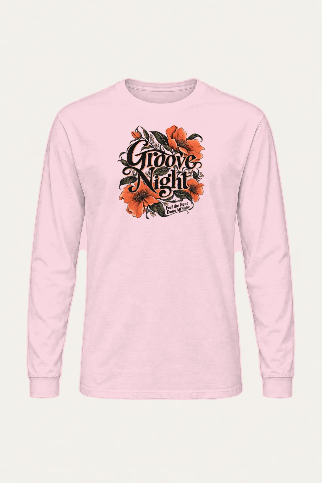 "Groove Night" Unisex Longsleeve T-shirt | Gildan 2400