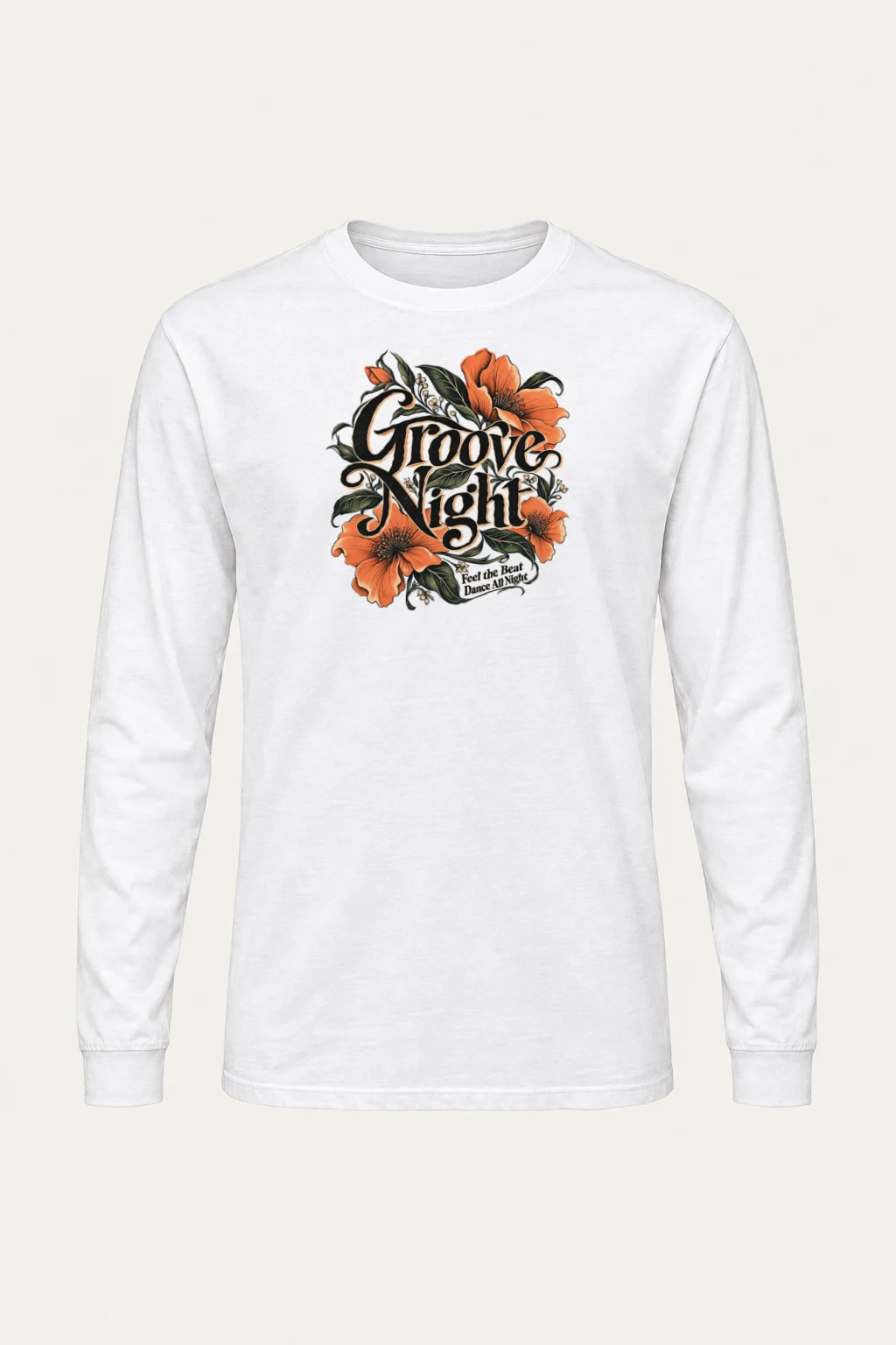 "Groove Night" Unisex Longsleeve T-shirt | Gildan 2400