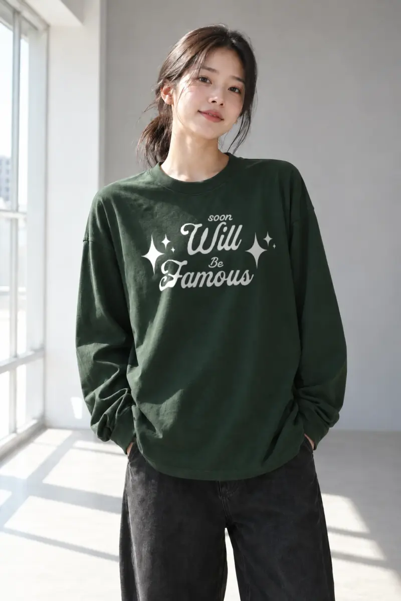“Groovy Type” Unisex Longsleeve T-shirt | Gildan 2400