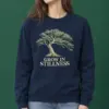 "Grow In Stillness" Heavy Blend Unisex Crewneck Sweatshirt