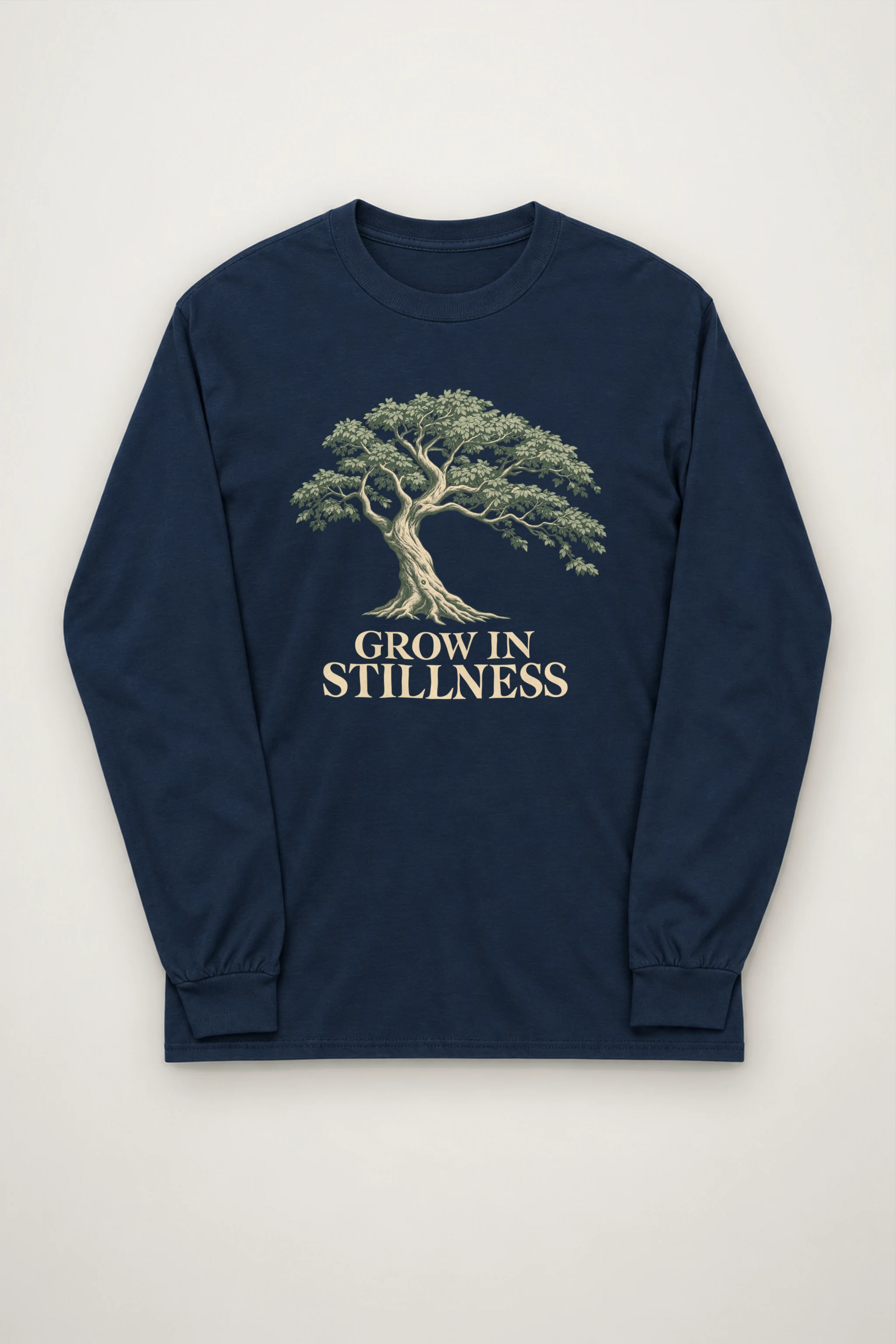 "Grow In Stillness" Unisex Longsleeve T-shirt