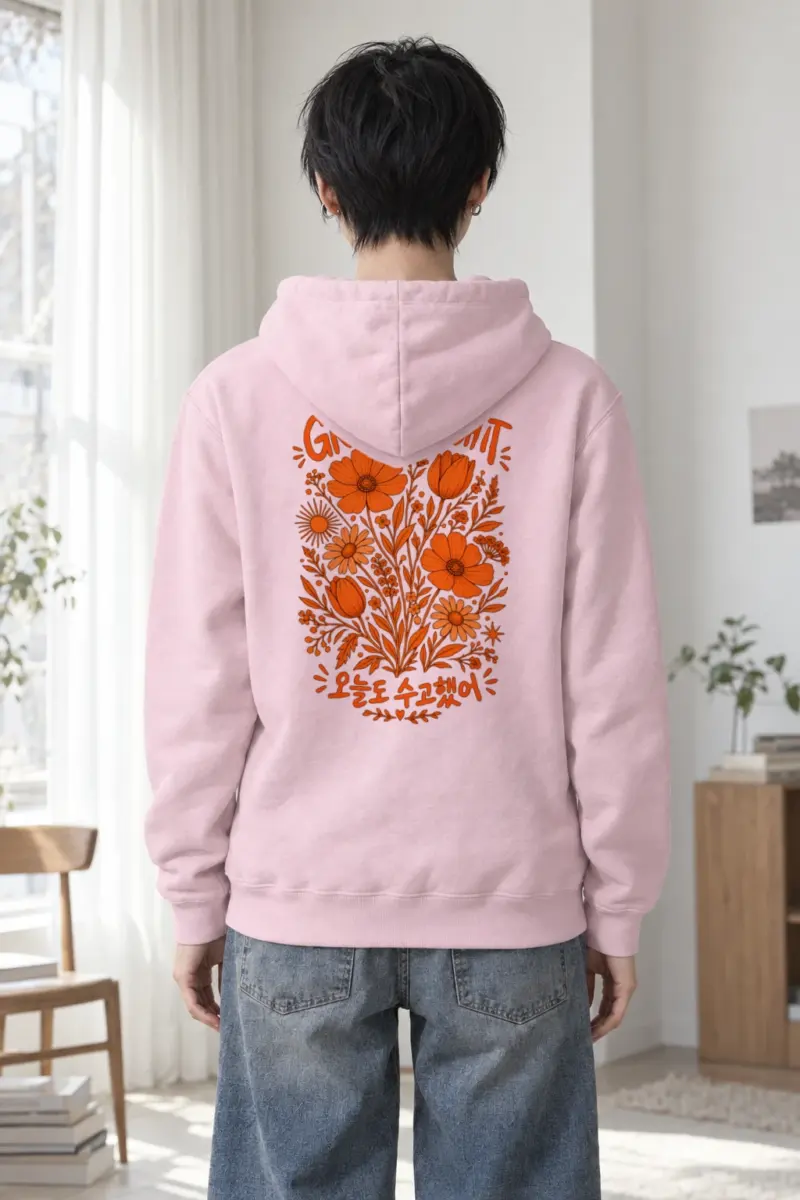 "Grow Through It" Heavy Blend Unisex Pullover Hoodie