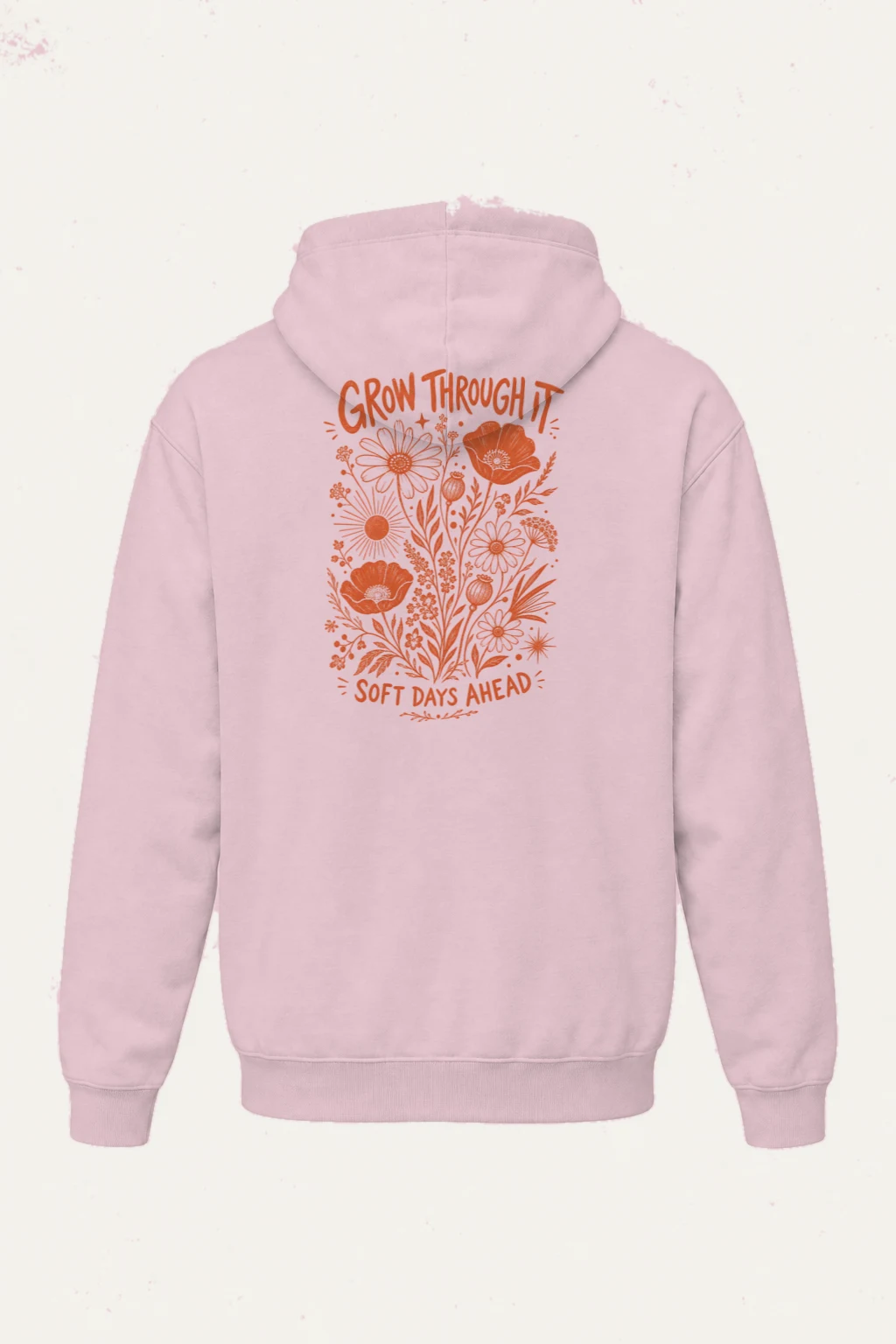 "Grow Through It" Heavy Blend Unisex Pullover Hoodie | Gildan 18500