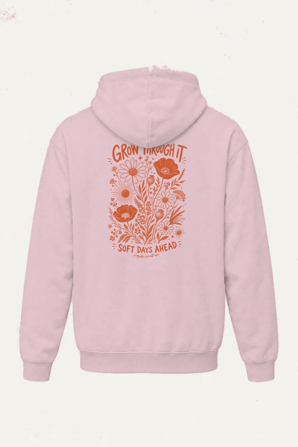 "Grow Through It" Heavy Blend Unisex Pullover Hoodie | Gildan 18500