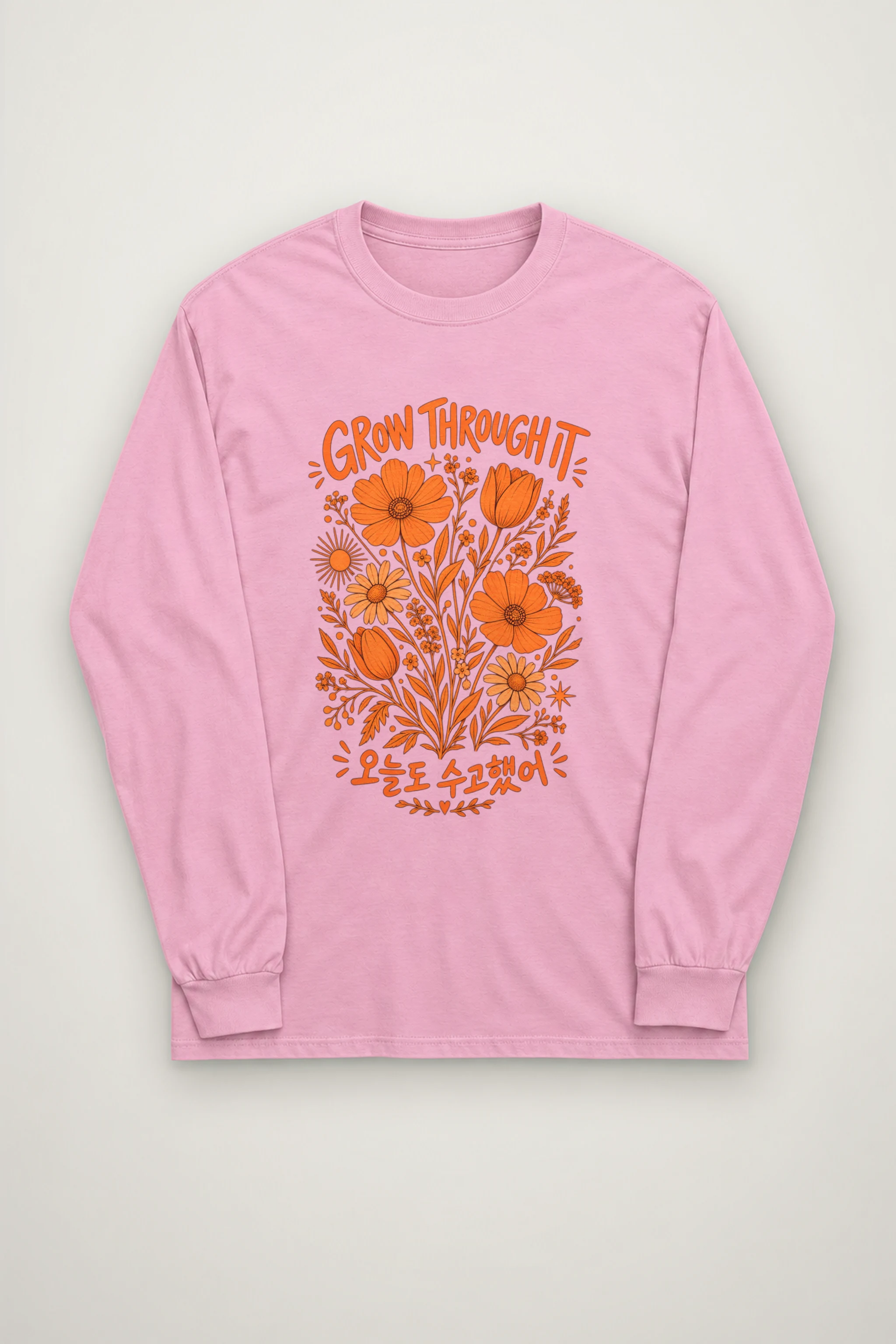 "Grow Through It" Unisex Longsleeve T-shirt