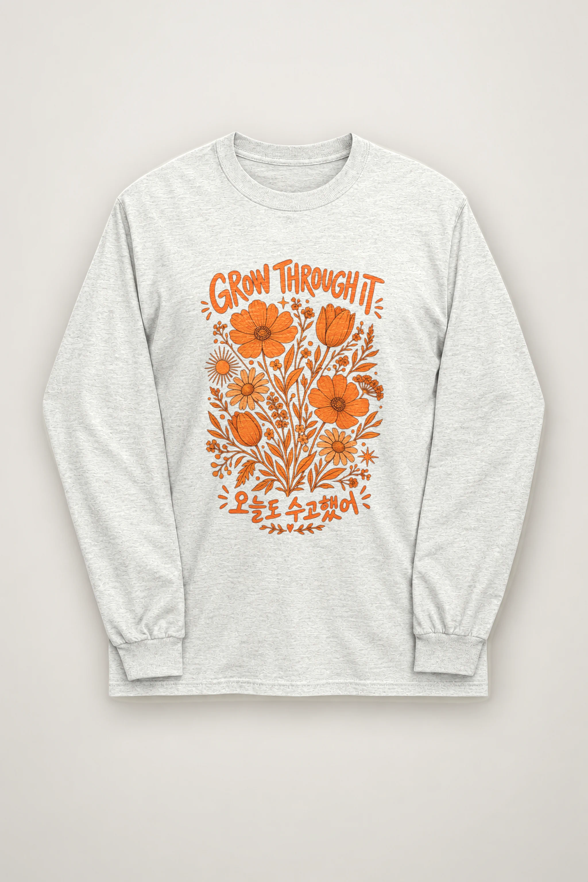 "Grow Through It" Unisex Longsleeve T-shirt