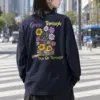 "Grow Through" Unisex Longsleeve T-shirt | Gildan 2400
