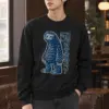 "Grumpy Shaggy Creature" Heavy Blend Unisex Crewneck Sweatshirt