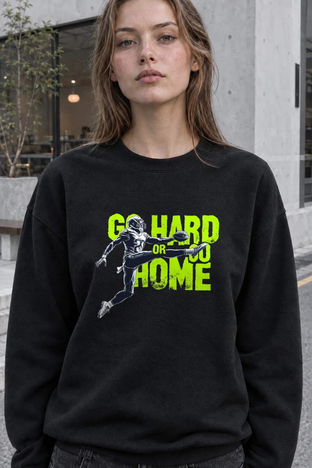 "Guard Or Go Home" Heavy Blend Unisex Crewneck Sweatshirt | Gildan 18000