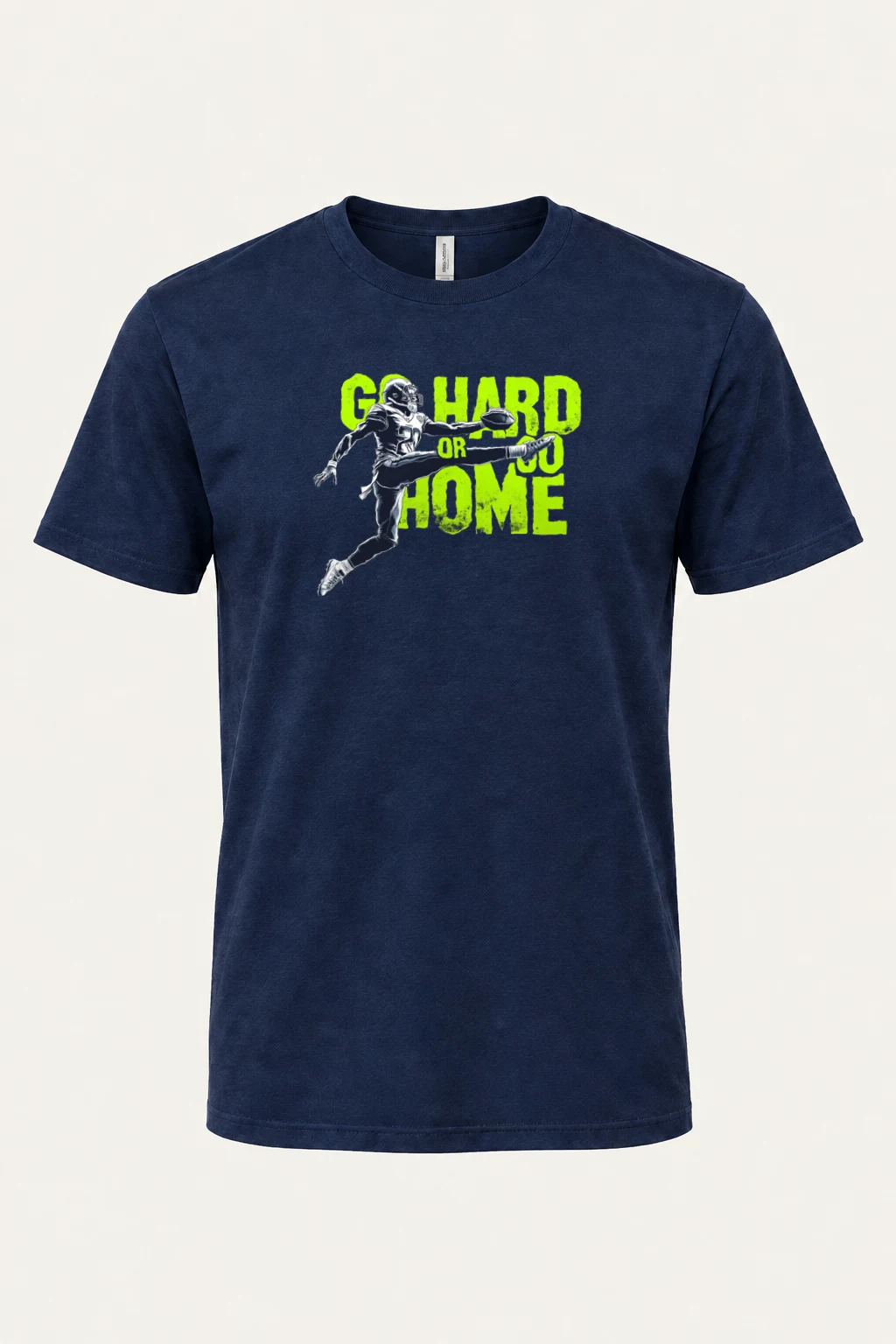 "Guard Or Go Home" Heavyweight Unisex Crewneck T-shirt | Gildan 5000