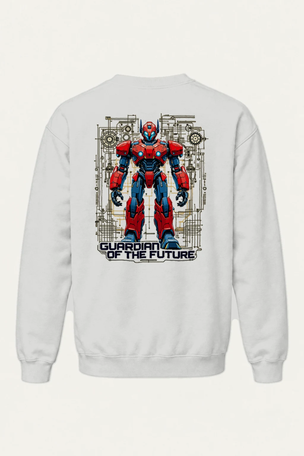 "Guardian Of The Future" Heavy Blend Unisex Crewneck Sweatshirt | Gildan 18000