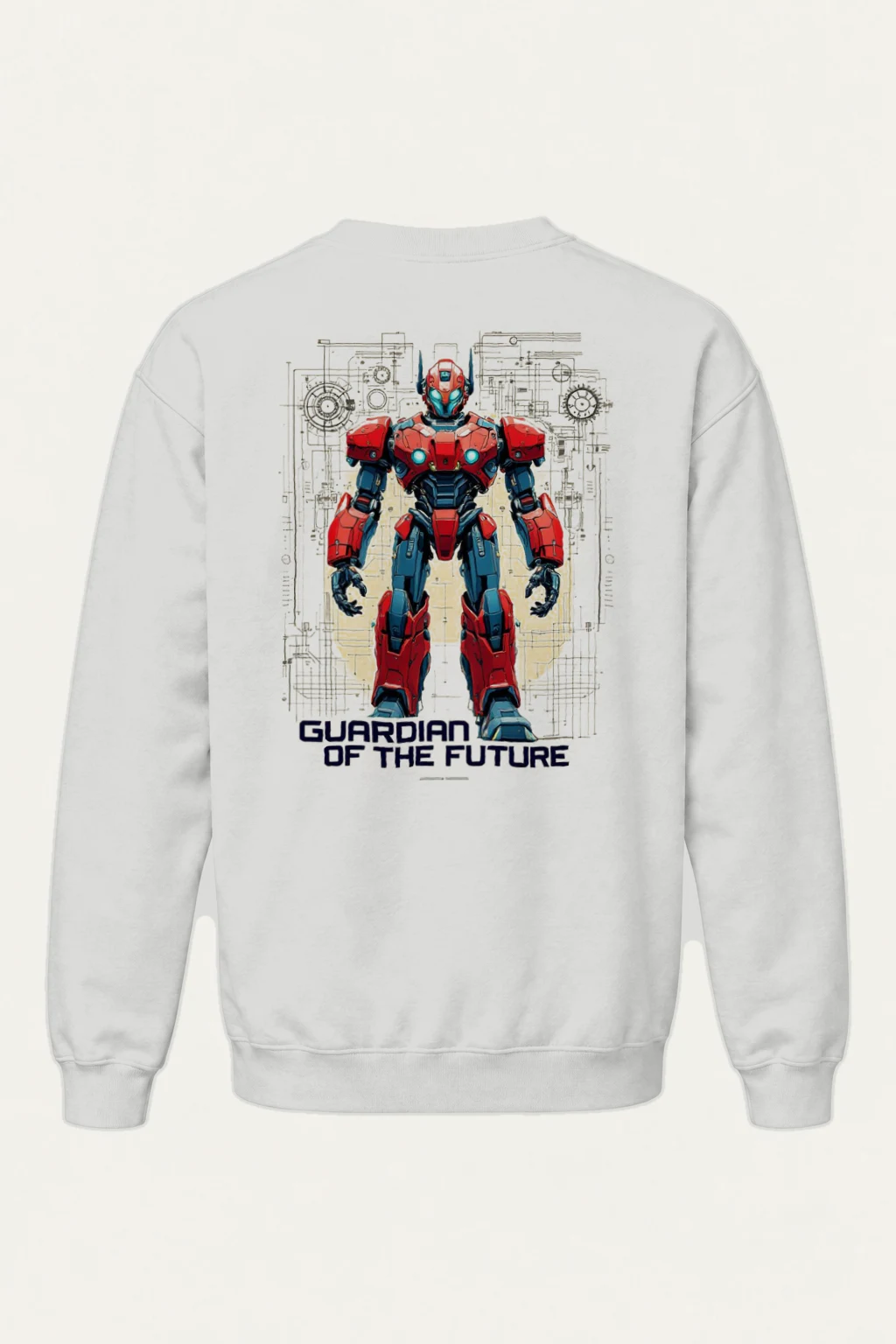 "Guardian Of The Future" Heavy Blend Unisex Crewneck Sweatshirt | Gildan 18000