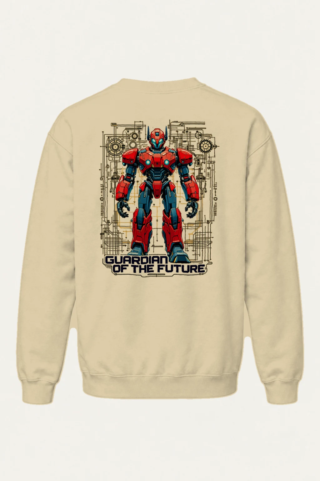 "Guardian Of The Future" Heavy Blend Unisex Crewneck Sweatshirt | Gildan 18000