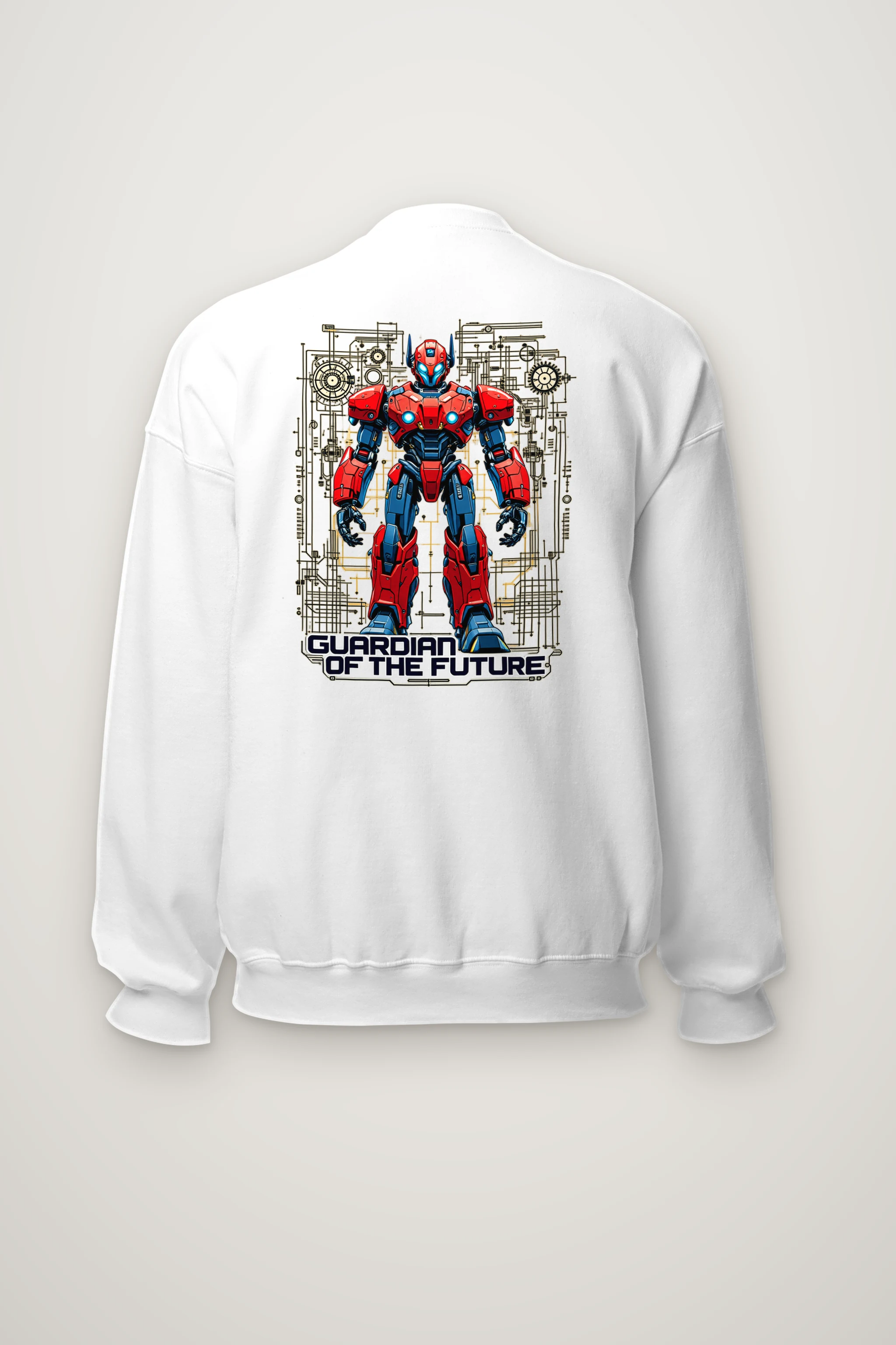 "Guardian Of The Future" Heavy Blend Unisex Crewneck Sweatshirt
