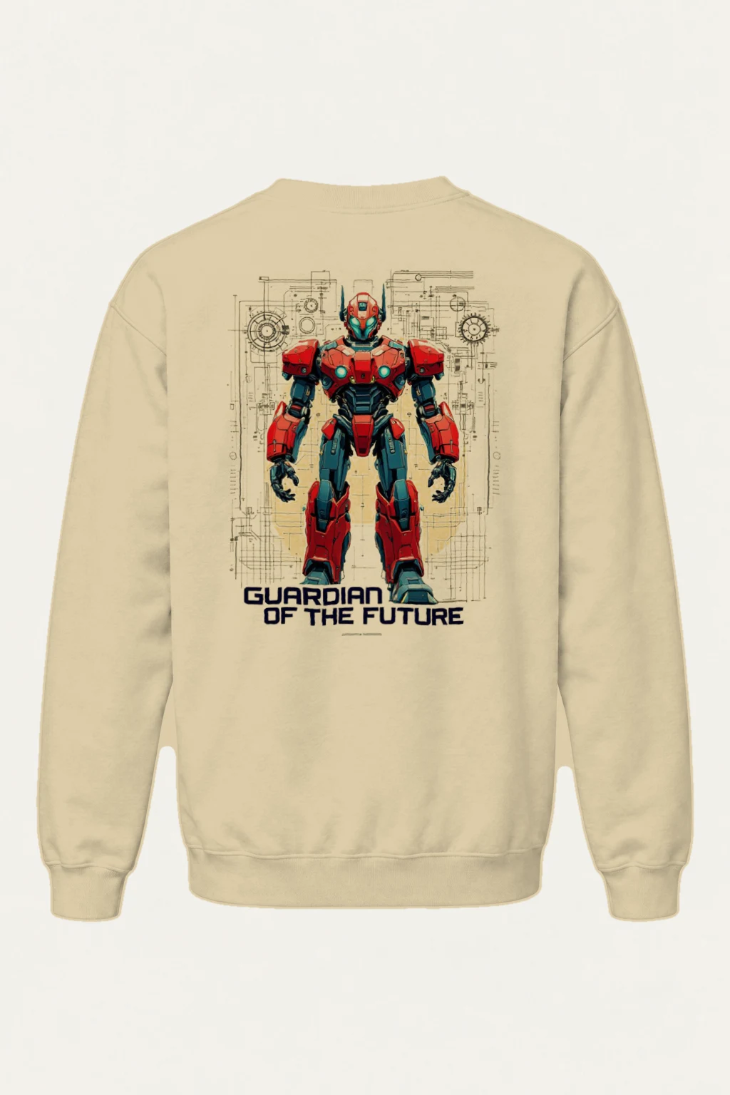 "Guardian Of The Future" Heavy Blend Unisex Crewneck Sweatshirt | Gildan 18000