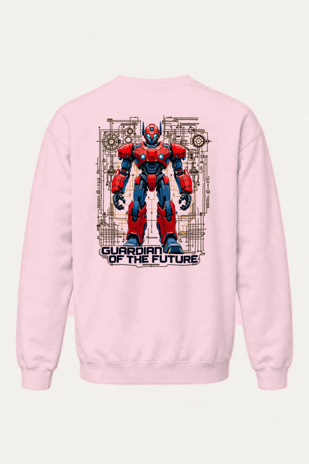 "Guardian Of The Future" Heavy Blend Unisex Crewneck Sweatshirt | Gildan 18000