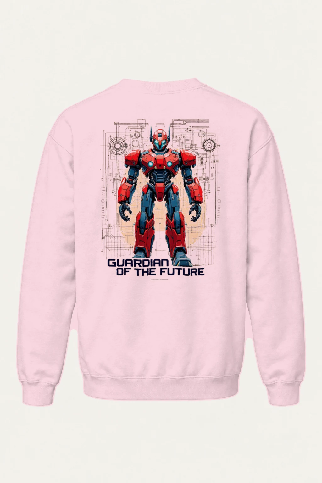 "Guardian Of The Future" Heavy Blend Unisex Crewneck Sweatshirt | Gildan 18000