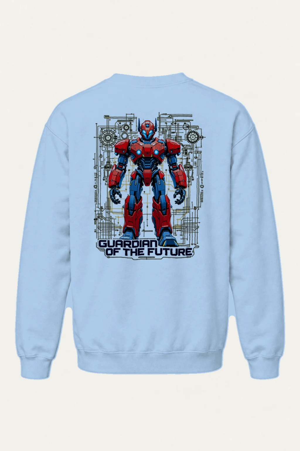 "Guardian Of The Future" Heavy Blend Unisex Crewneck Sweatshirt | Gildan 18000