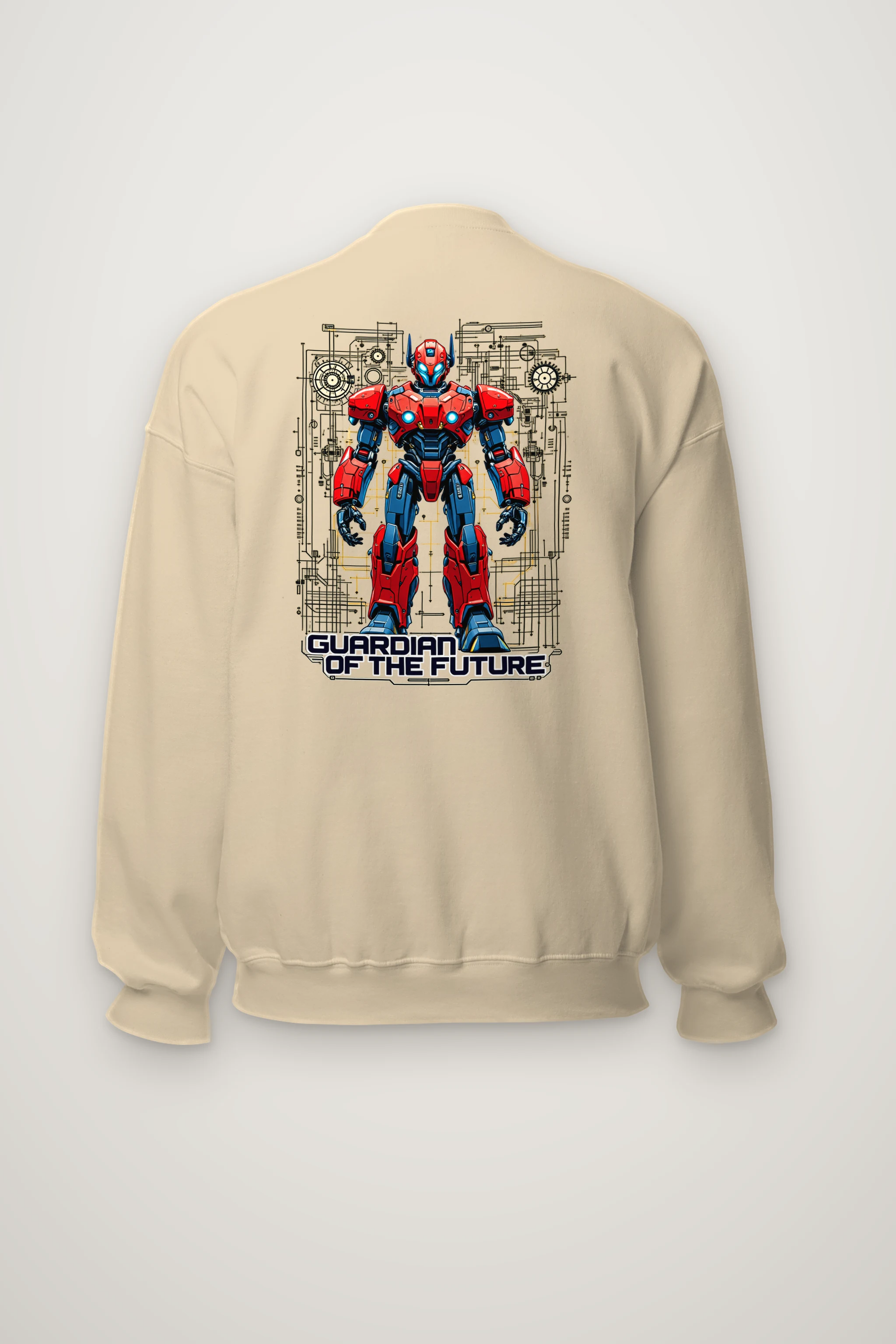 "Guardian Of The Future" Heavy Blend Unisex Crewneck Sweatshirt