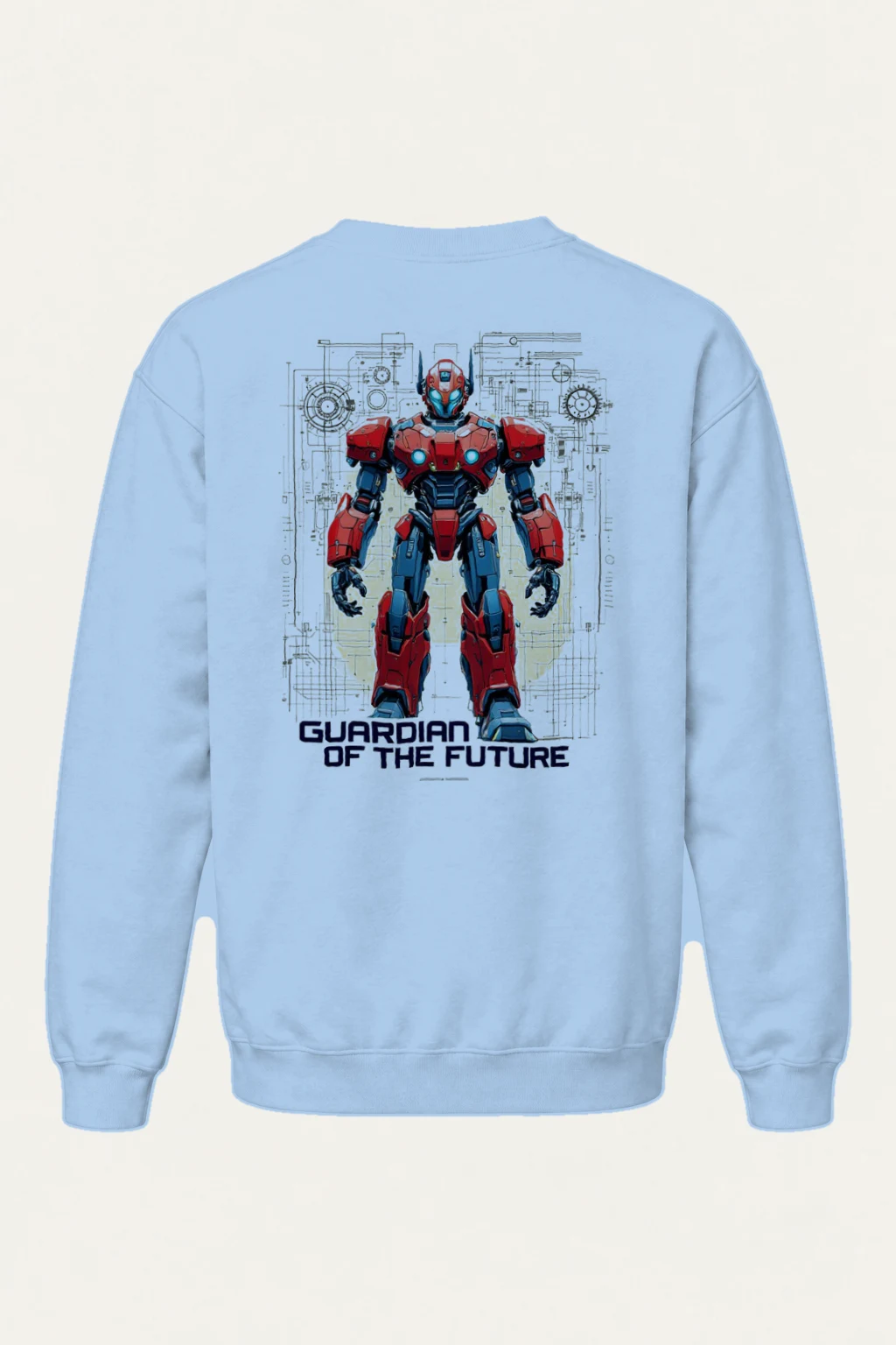 "Guardian Of The Future" Heavy Blend Unisex Crewneck Sweatshirt | Gildan 18000