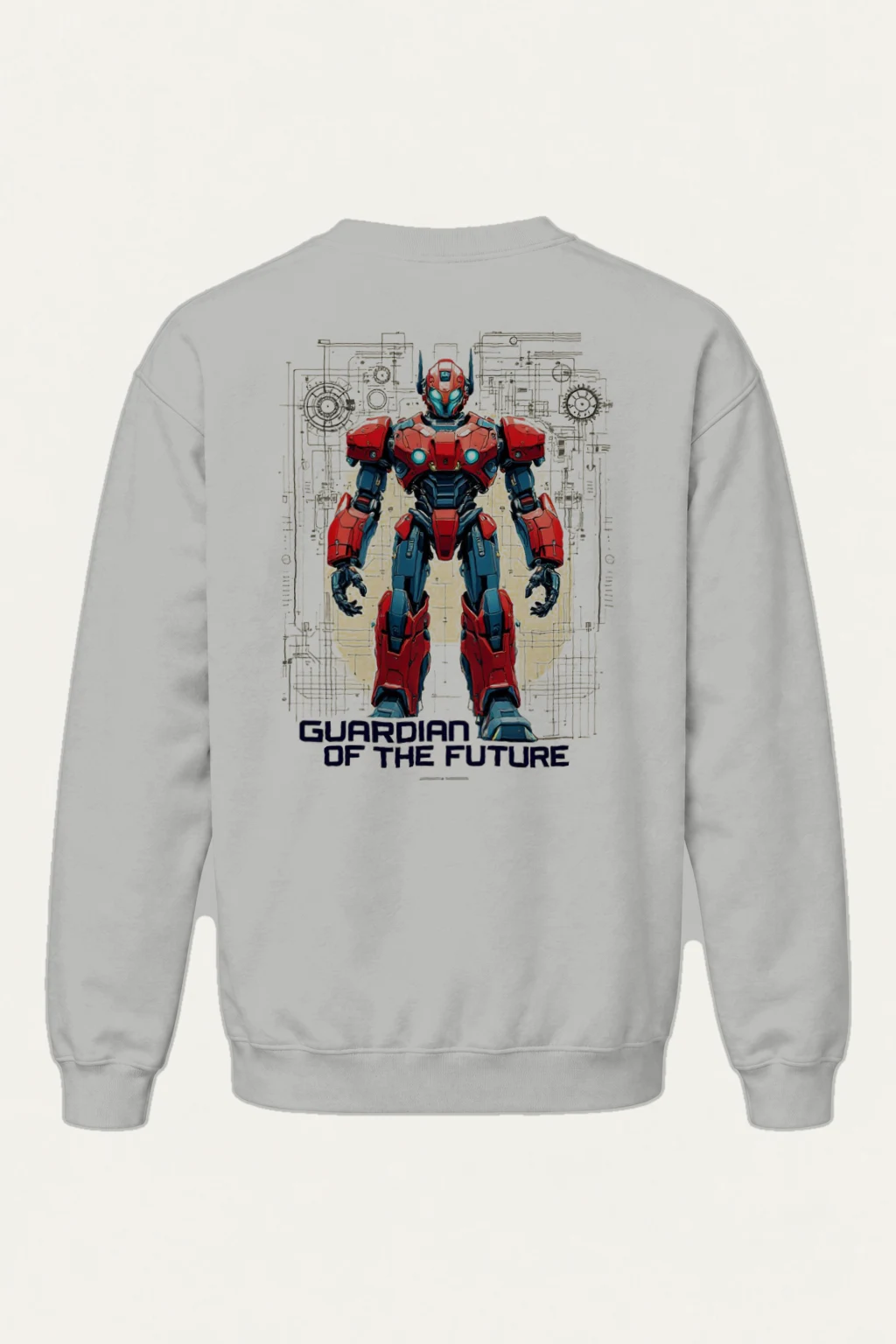 "Guardian Of The Future" Heavy Blend Unisex Crewneck Sweatshirt | Gildan 18000